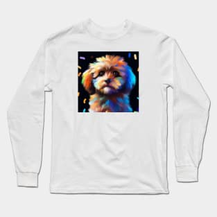 Cute Cavoodle Drawing Long Sleeve T-Shirt